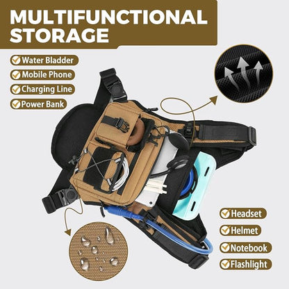 Criuage USA Original Patent Running Hydration Vest Backpack, Lightweight Chest - Image 4