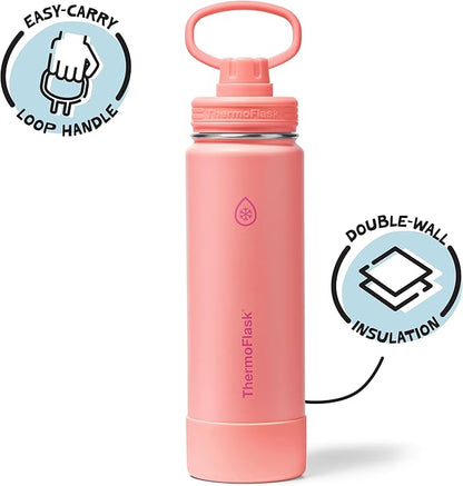 ThermoFlask 24 oz Double Wall Vacuum Insulated Stainless Steel Water Bottle - Image 2