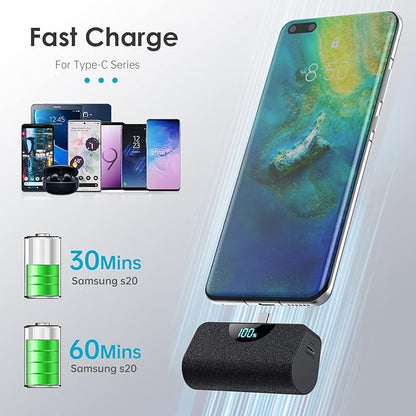 Portable Charger for iPhone 17/16/15, 5200mAh PD USB C Power Bank Built-in - Image 6