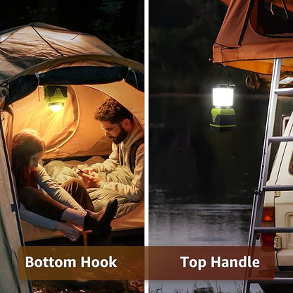 LE 1000LM Battery Powered LED Camping Lantern, Waterproof Tent Light - Image 5