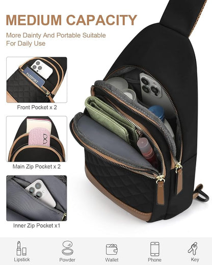 Capolo Sling Bag for Women Men Waterproof Crossbody Bags for Women Trendy - Image 4