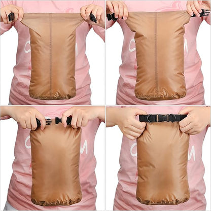 Shappy 6 Pcs Waterproof Dry Bag Set Ultralight Stuff Sack 20/15/10/8/5/3L - Image 5