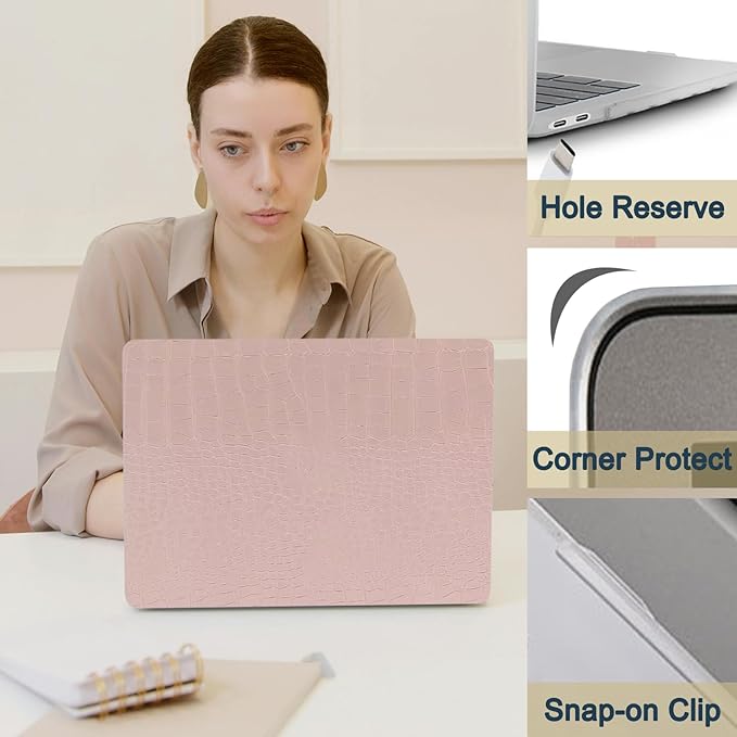 Hard Case for New MacBook Air 13 inch M2 M3 M4 2022 2024 2025 Release, 13.6" - Image 4