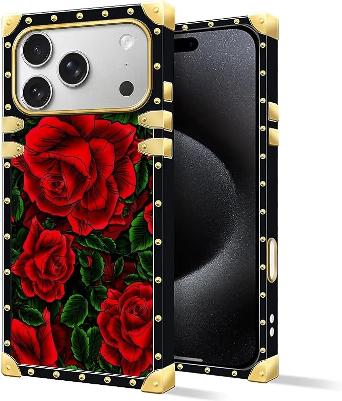 for iPhone 17 Pro Case Luxury Golden Decoration - Image 2