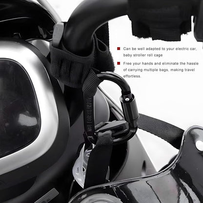 2 PCS UTV Hook for Hanging Headsets, Aluminum Alloy Stroller Carabiner Clips - Image 5