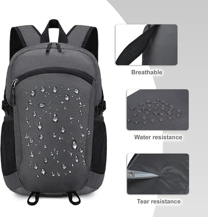 Lightweight Hiking Backpack 18L Packable Foldable Small Daypack Collapsible - Image 6