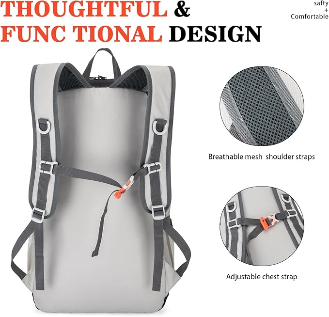 BAGPARKK Hiking Backpack, Large 35L Travel Backpacks - Image 4