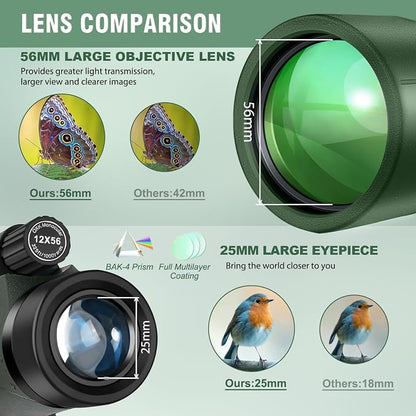 12x56 High Power Monocular Telescope - Image 4