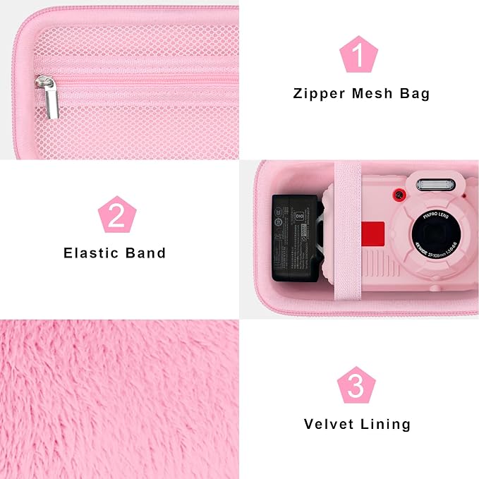 Canboc Carrying Case for Kodak PIXPRO WPZ2 Rugged Waterproof Digital Camera - Image 5