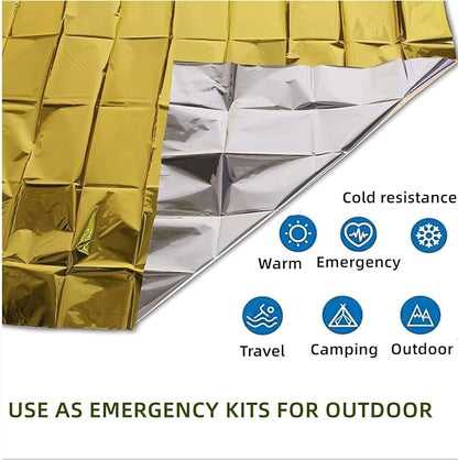Emergency Mylar Thermal Blankets - Image 3