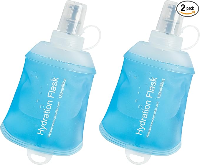 CLINTT 150ml Soft Flask, Foldable Running Water Bottle, TPU Folding Soft Water by CLINTT