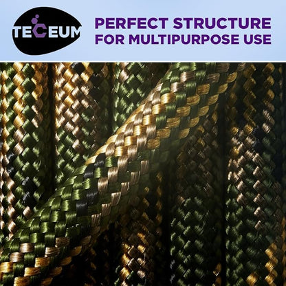 TECEUM Reflective Paracord Rope 1000 – 1000ft/200ft/100ft/50ft – 40+ Colors – - Image 8