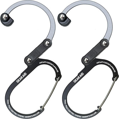 GEAR AID HEROCLIP 360° Swivel Carabiner Gear Clip and Hook by GEARAID