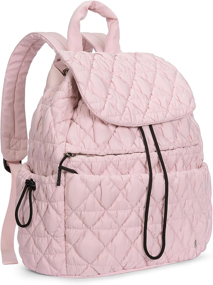 CLUCI Puffy Quilted Backpack Purse - Image 6