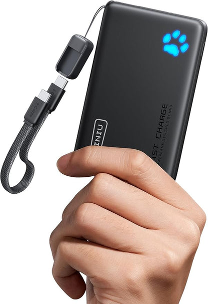 INIU Portable Charger, Ultra Slim 45W Fast Charging by INIU