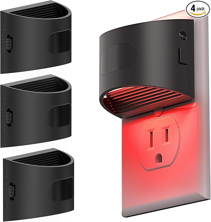 L LOHAS LED Night Light with Motion Sensor & Dusk to Dawn Sensor, Night Lights by LLOHASLED
