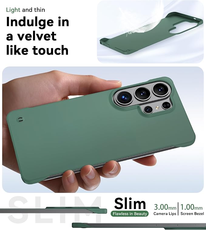 GRECAZO Slim Borderless for Samsung Galaxy S26 Plus Phone Case 6.7" Ultra-Thin - Image 4