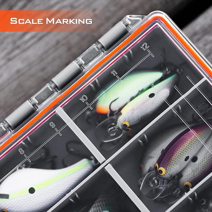 KastKing HyperSeal Waterproof Tackle Box, Waterproof 3600 and 3700 Tackle Trays - Image 4