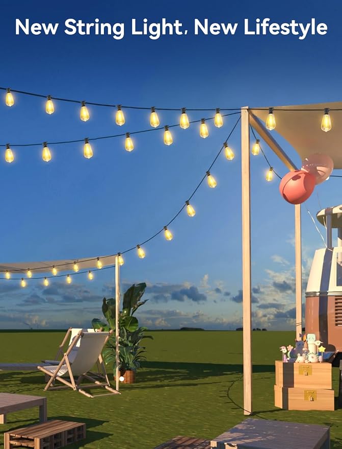 Brightever 36FT Solar String Lights Outdoor Waterproof - Image 7
