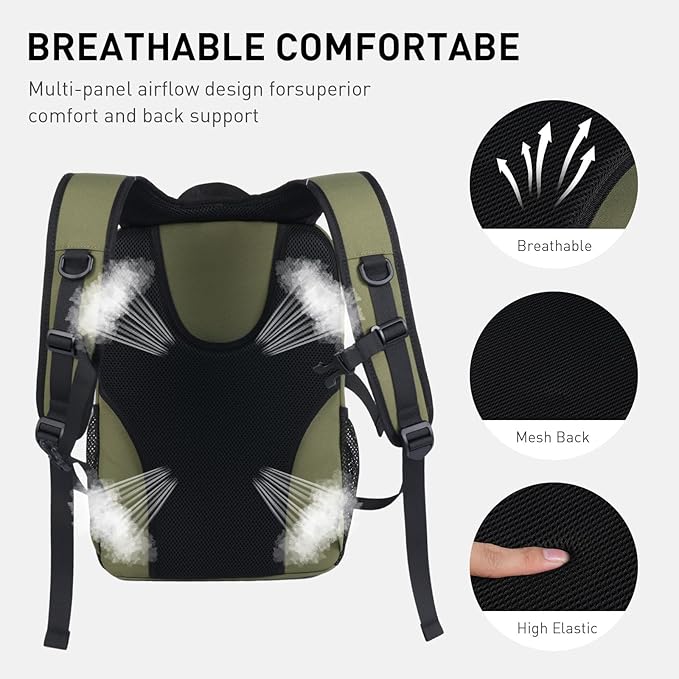 Small Hiking Backpack, 20L Lightweight Travel Daypack, Traveling and Outdoor - Image 5
