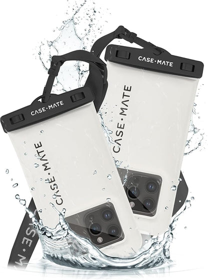 Case-Mate 2 Pack IP68 Waterproof Phone Pouch by Case-Mate