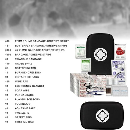 279PCS Small Travel First Aid Kit Supplies - Image 2