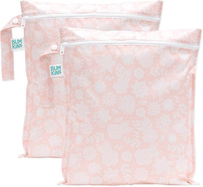 Bumkins - Waterproof Wet Bag - For Baby, Swim Suit, Cloth Diapers, Pump Parts by Bumkins
