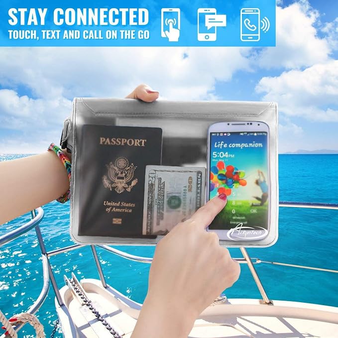 AiRunTech Waterproof Fanny Pack, Phone Pouch Dry Bag - Image 5