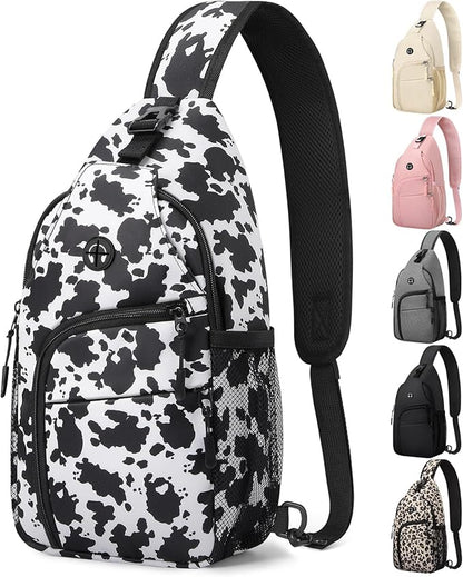 Pritent Crossbody Bags for Women Man Waterproof Sling Bag Backpack Trendy by Pritent