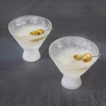Host Stemless Martini Glasses, Cocktail Glasses, Double Walled Insulated - Image 5