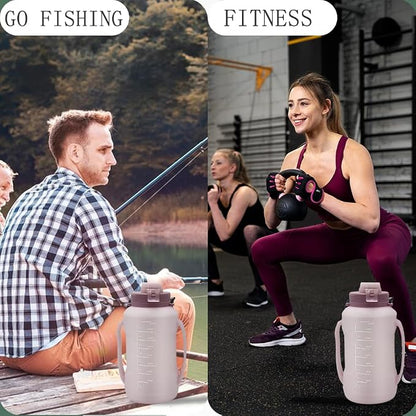 64oz Foldable Silicone Water Bottle - Image 11