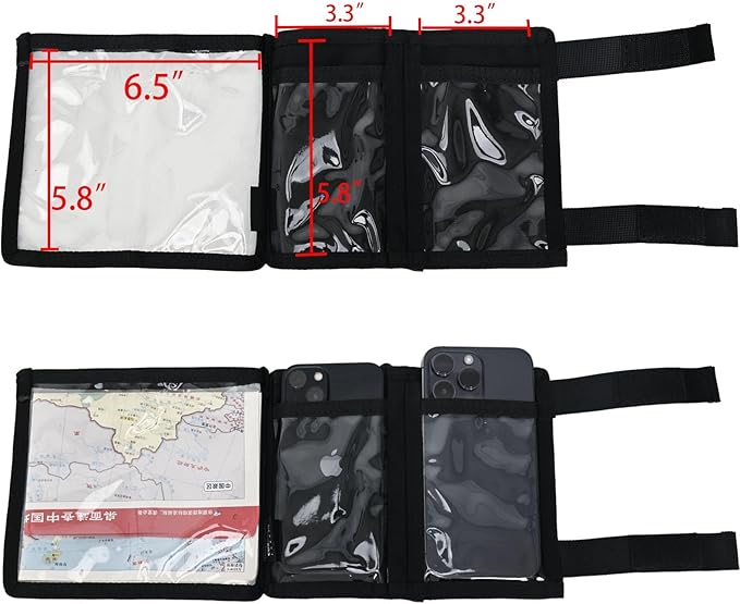 Tactical Arm Sleeve Map Pouch Case Documets Holder Wrist Case Wrist Map Holder - Image 4
