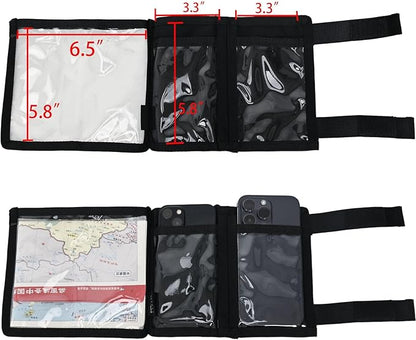 Tactical Arm Sleeve Map Pouch Case Documets Holder Wrist Case Wrist Map Holder - Image 4