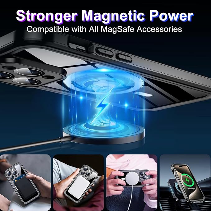 2025 New Designed for iPhone 15 Pro Max Case Waterproof, Phone Case 6.7" - Image 4
