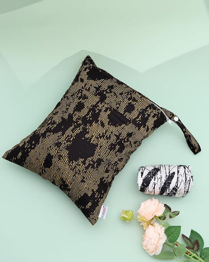 ALVABABY 2pcs Superior Waterproof Wet Dry Bags, ReusableTwo Zippered Pockets - Image 5