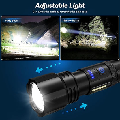 Flashlight Rechargeable Flashlights High Lumens, 000 LM Bright LED Flashlight - Image 5