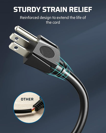 DEWENWILS Extension Cord Multiple Outlet Weatherproof, 15 FT Tri-Tap Cords - Image 6