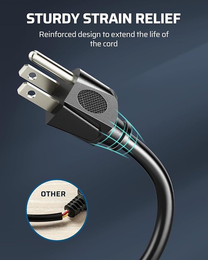 DEWENWILS 25FT Christmas Outdoor Extension Cord, 16/3 SJTW Tri-Tap Power Cable - Image 6