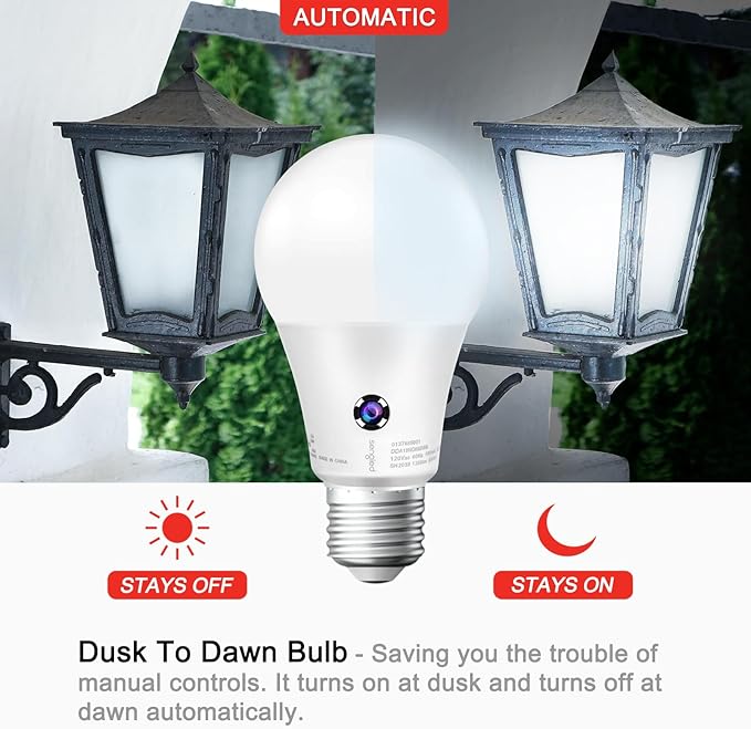 Sengled Dusk to Dawn LED Outdoor Light Bulb, 75 Watt Equivalent, 1200 Lumens - Image 2
