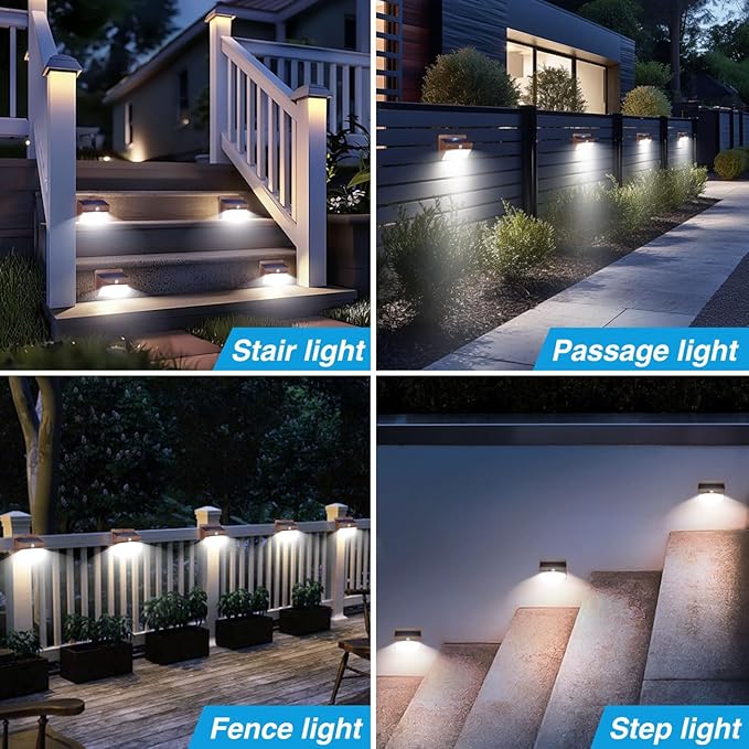Peasur Solar Outdoor Lights Motion Sensor Solar Security Lights Waterproof - Image 6