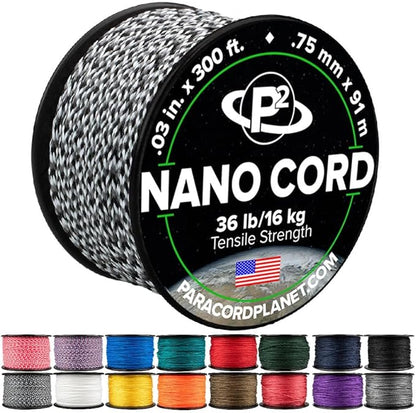 Paracord Planet Nano Cord –Lightweight Nylon Nano Paracord – Great by ParacordPlanet