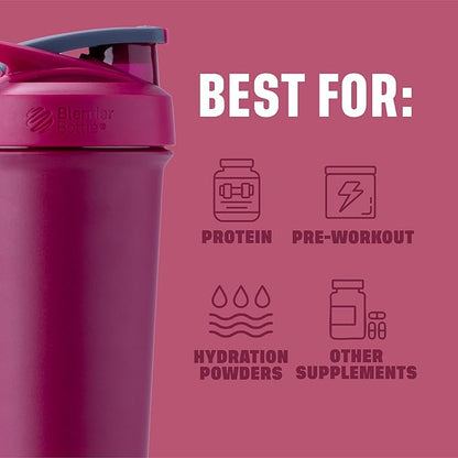 BlenderBottle Sport Sleek Insulated Stainless Steel Shaker Bottle - Image 4