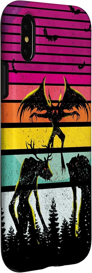 Cryptkin Cute Mothman Cryptid Map Case - Image 3