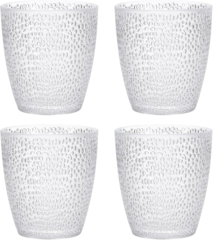 uxcell 7oz Acrylic Drinking Glasses, Transparent by uxcell