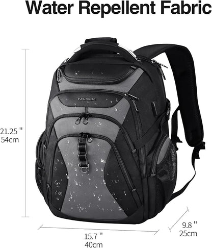 KROSER Travel Laptop Backpack 18.4 Inch XXXL Gaming Backpack - Image 2