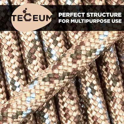 TECEUM 5/32" Paracord Rope 1000 – 1000ft / 200ft / 100ft / 50ft – Tactical - Image 5