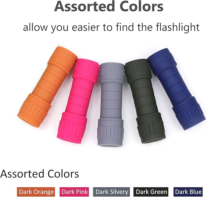10-Pack Professional Outdoor Mini Flashlights Set, Super Bright 100 Lumen LED - Image 2