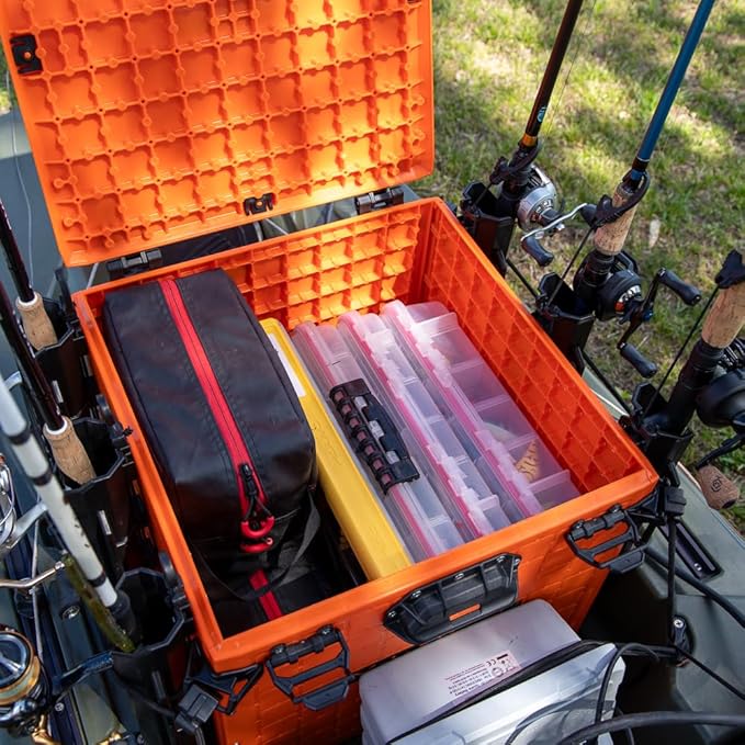 YakAttack BlackPak Pro 16" x 16" Kayak Fishing Crate - Image 5