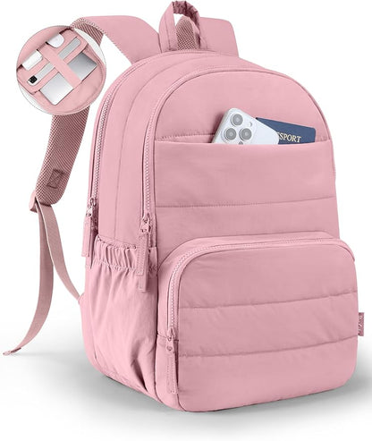 Uselike Travel Backpack for Women, 15.6 Inch Laptop Backpack, Quilted College by Uselike