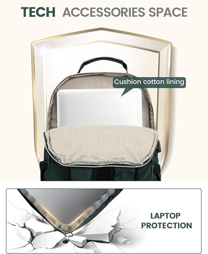 LOVEVOOK Laptop Backpack Purse for Women, Work Business Travel Computer Bags - Image 7